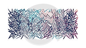 Chaotic abstract line pattern, dynamic and energetic background, vector design Generative AI