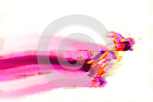 Chaotic Light Streak Background Texture - Stock image