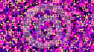 Chaotic random abstract triangle mosaic pattern website background