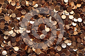 Chaotic Scatter of Coins