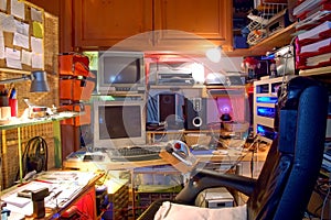 Chaotic Technological Private Working Place