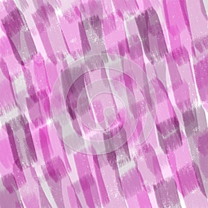 Chaotic watercolor brush strokes in neutral warm pink fuchsia color palette, abstract background idea