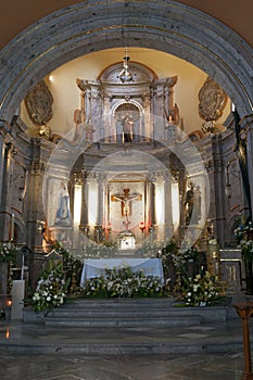 Chapala Church Altar and Arch photo