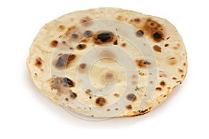 Chapati , indian unleavened flatbread photo