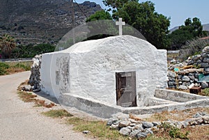 Chapel at Agios Antonios, Tilos photo