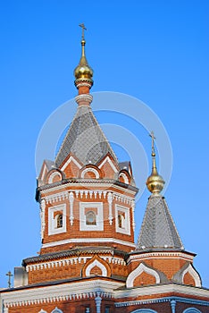 Chapel of Alexander Nevsky in Yaroslavl, Russia.