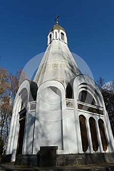 Chapel Of all Saints in the land of Ryazan shone on the Cathedral square of Ryazan