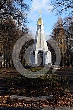 Chapel Of all Saints in the land of Ryazan shone on the Cathedral square of Ryazan