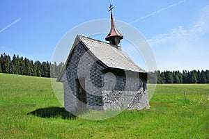Small chapel in the Austrian Alps