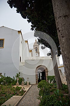 Chapel of the bones in Faro, Algarve, Portugal - Capela Dos Ossos photo