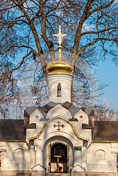 Chapel in the Borisoglebsky Monastery. Dmitrov. Russia.