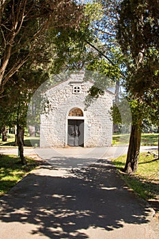 Chapel in Brioni national park, Croatia