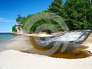 Chapel Creek at Lake Superior