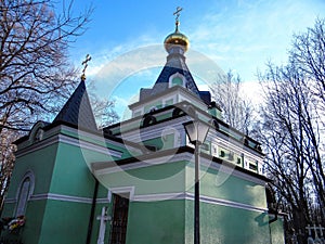 Chapel at the grave of St. Xenia of Petersburg