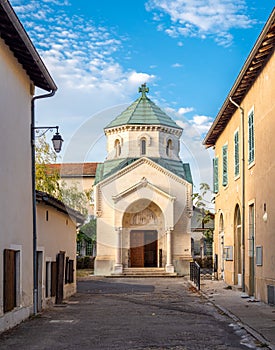 The chapel of the heart of Saint Jean Vianney photo