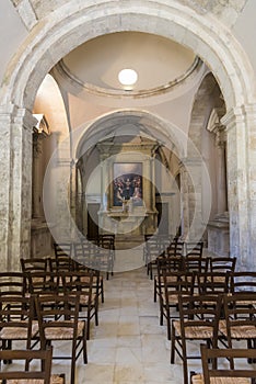 Chapel at Hermitage of San Bartolomeo Italy photo