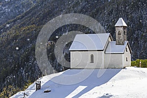 Chapel on a hill