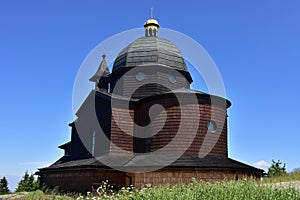 Chapel on hill Radhost