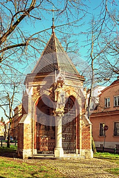 Chapel of the Holy Cross on the Illyrian Square in Zagreb, Croatia