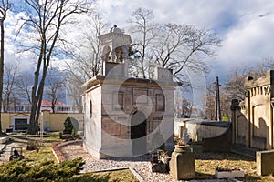 The chapel of the Holy Sepulcher located in the city of Zagan in western Poland.