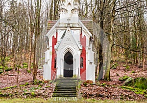 Chapel of Laska - The director of the local theatre Julius Laska had this chapel built in 1909 in memory of his