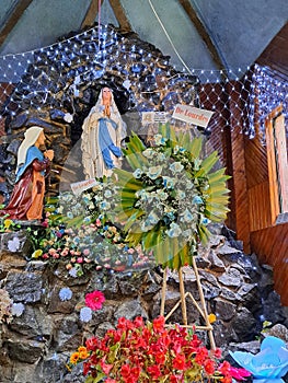 Chapel located on the island of La Corota, veneration of the Virgin Mary.