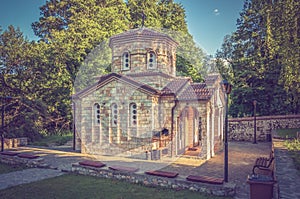 Chapel in Macedonia near Ohrid lake