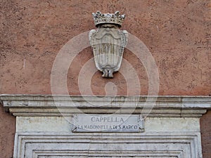 Chapel of the Madonnella di San Marco, Rome, Italy