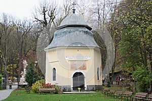 Chapel, Marianka monastery - pilgrimage site in Slovakia