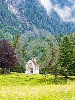 Chapel of Mary Queen near Mittenwald, Germany