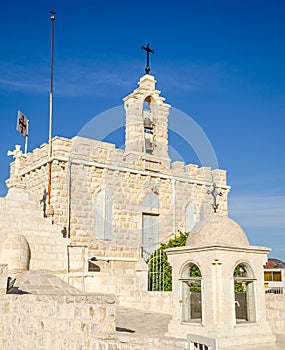 Chapel of the Milk Grotto in Bethlehem. Palestine. Israel.