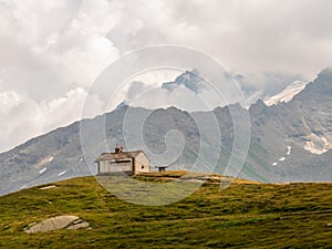 Chapel near Lake Serru