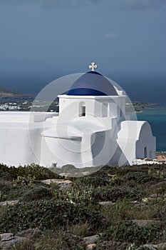 Chapel near Sarakiniko, Paros, Greece