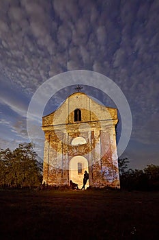 Chapel at night