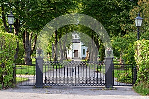 Chapel in Nora Graveyard, Sweden