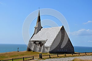 Chapel of Notre Dame de la Garde in Etretat