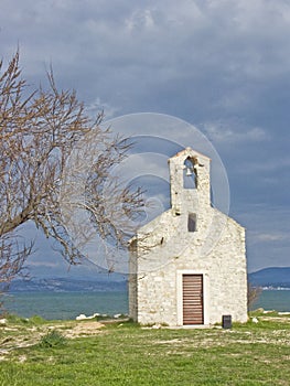 Chapel in the Novigrad sea