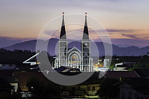 Chapel in old town at Chanthaburi