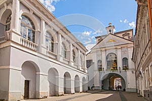 Chapel with Our Lady of the Gate of Dawn at the Holy Gate Gate of Dawn, Vilnius, Lithuania photo