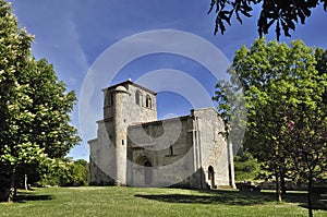 Chapel of Our Lady of the Valley, Monasterio de Rodilla, La Bureba, Burgos province, Castile-Leon Spain photo