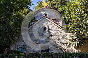Chapel in palace park in Balchik city, Bulgaria
