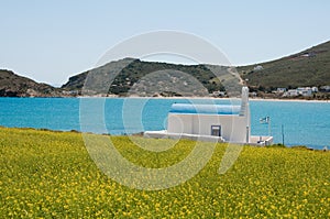 Chapel in Paros, Cyclades photo