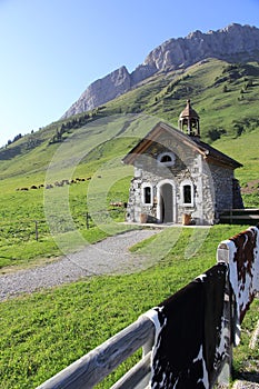 Chapel of the pass of Aravis