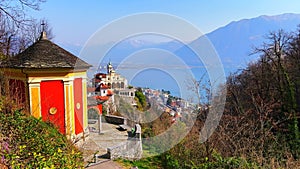 Chapel of Resurrection and Madonna del Sasso Sanctuary, Orselina, Switzerland