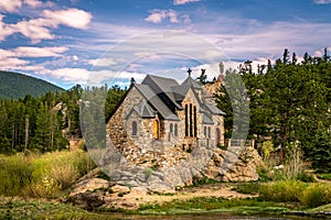 Chapel at the Rock in Allenspark, Colorado