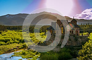 Chapel on the Rock Church in Allenspark, Colorado