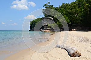 Chapel Rock at Pictured Rocks National Lakeshore