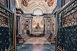 Chapel of Saint Casimir with his sarcophagus