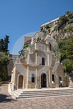 The chapel of Saint Devote, patron saint of Monaco