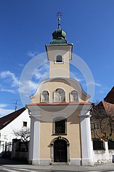 Chapel of Saint Dismas in Zagreb photo